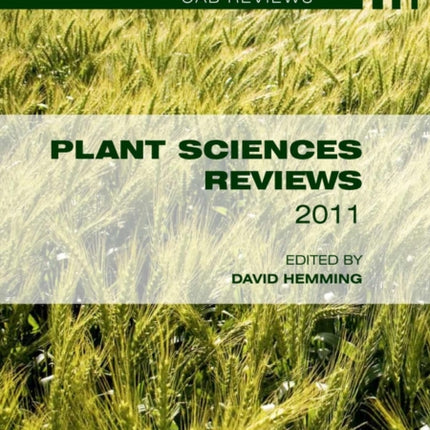 Plant Sciences Reviews 2011