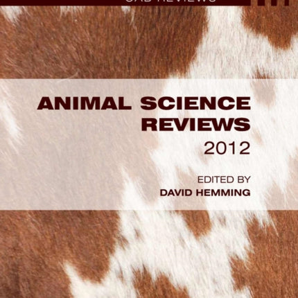 Animal Science Reviews 2012