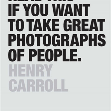 Read This if You Want to Take Great Photographs of People