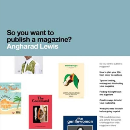 So You Want to Publish a Magazine?