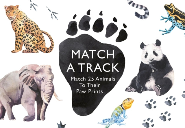 Match a Track: Match 25 Animals to Their Paw Prints