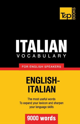 Italian vocabulary for English speakers - 9000 words