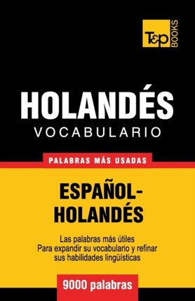Vocabulario español-holandés - 9000 palabras más usadas