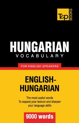 Hungarian vocabulary for English speakers - 9000 words