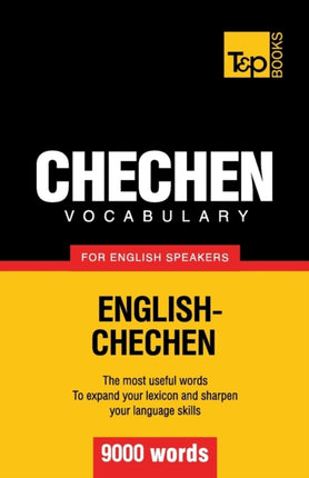 Chechen vocabulary for English speakers - 9000
