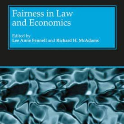 Fairness in Law and Economics