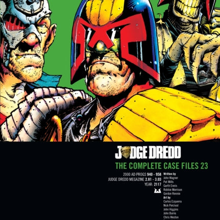 Judge Dredd The Complete Case Files 23