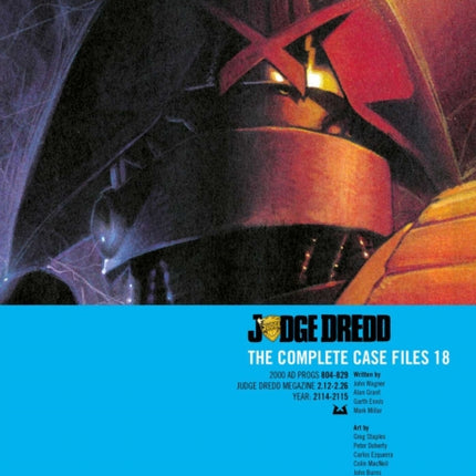 Judge Dredd: The Complete Case Files 18