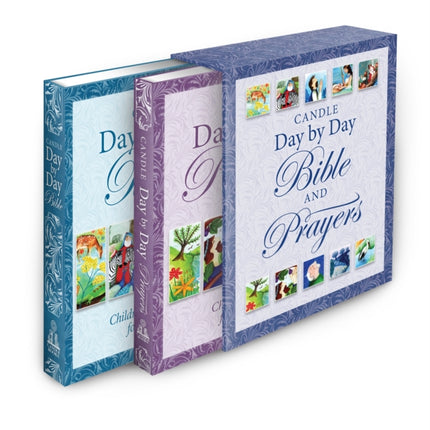 Candle Day by Day Bible and Prayers Gift Set