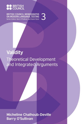 Validity: Theoretical Development and Integrated
