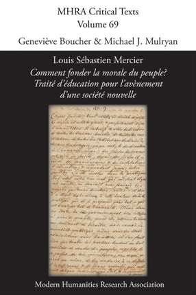 Louis Sébastien Mercier, 'Comment fonder la