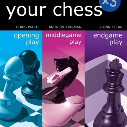 Improve Your Chess x 3: Opening Play, Middlegame Play, Endgame Play