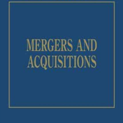 Mergers and Acquisitions