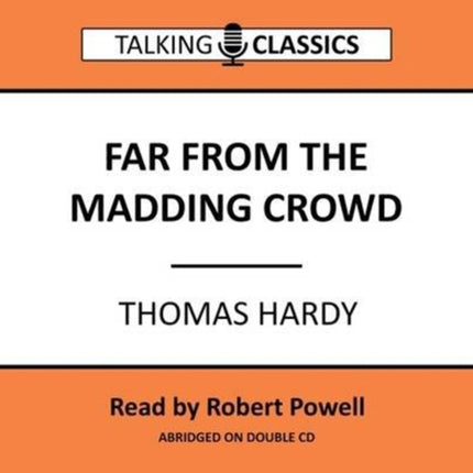 Far from the Madding Crowd