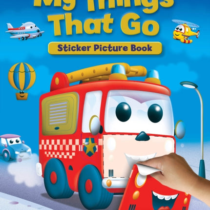 My Noisy Things That Go Sticker and Activity Book