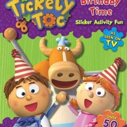 Birthday Time Sticker & Activity Book