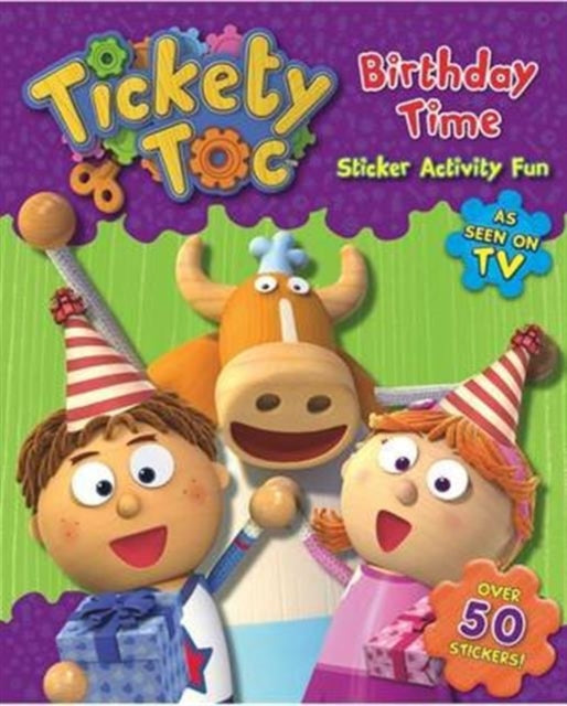 Birthday Time Sticker & Activity Book