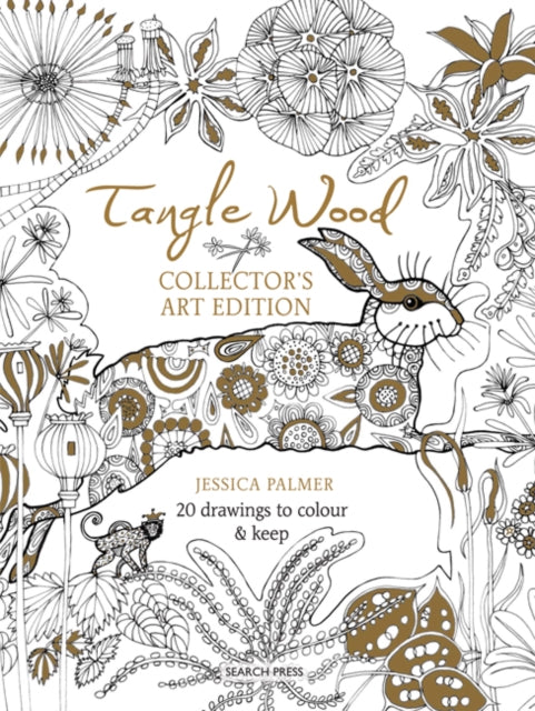 Tangle Wood Collectors Art Edition 20 drawings to colour  keep