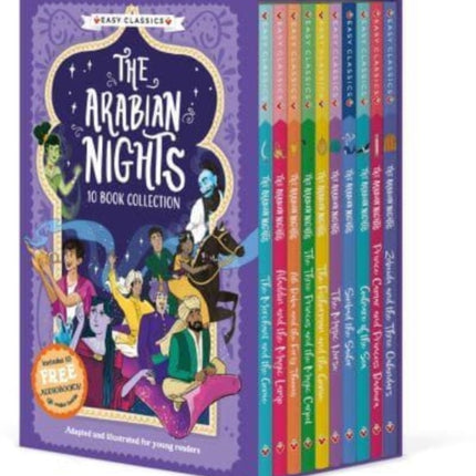 The Arabian Nights Childrens Collection Easy Classics 10 Book Box Set