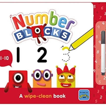 Numberblocks 1-10: A Wipe-Clean Book