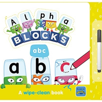 Alphablocks ABC: A Wipe-Clean Book