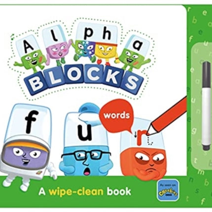 Alphablocks Words: A Wipe-Clean Book