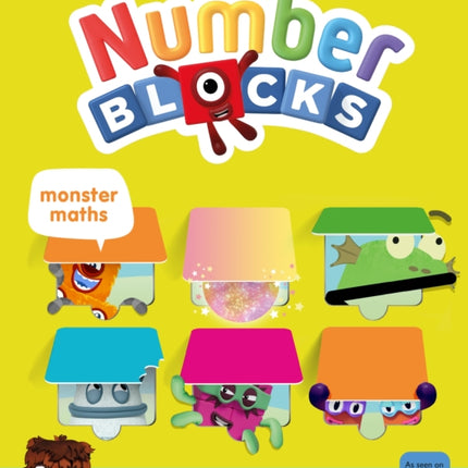 Numberblocks Monster Maths: A Lift the Flap Book