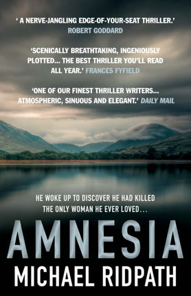 Amnesia: An 'ingenious' and 'twisting novel', perfect for fans of Peter Lovesey and William Ryan