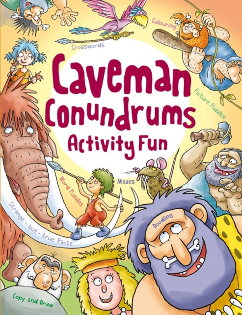 Caveman Conundrums Activity Fun Books