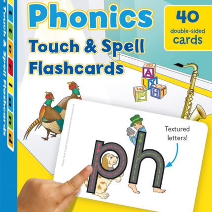 Phonics touch & spell flashcards: Graad R