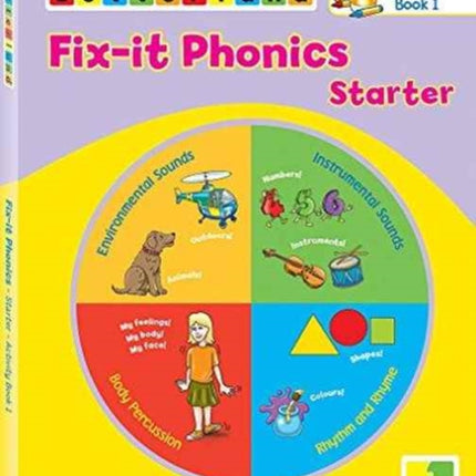 Fix-it Phonics - Starter Level: No.1: Activity Book