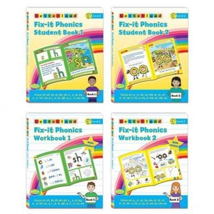 Fixit Phonics  Level 2  Student Pack  2nd Edition