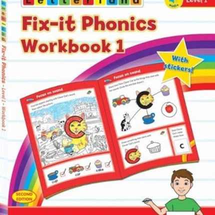 Fix-it Phonics - Level 1 - Workbook 1 (2nd Edition)