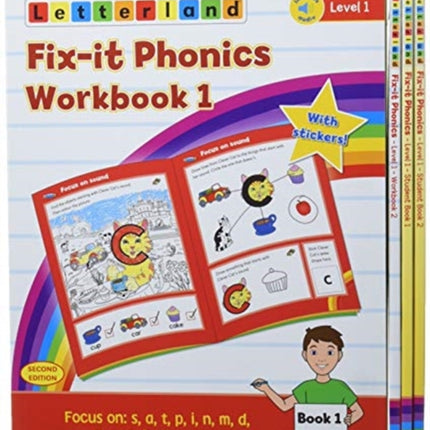 Fixit Phonics  Level 1  Student Pack 2nd Edition