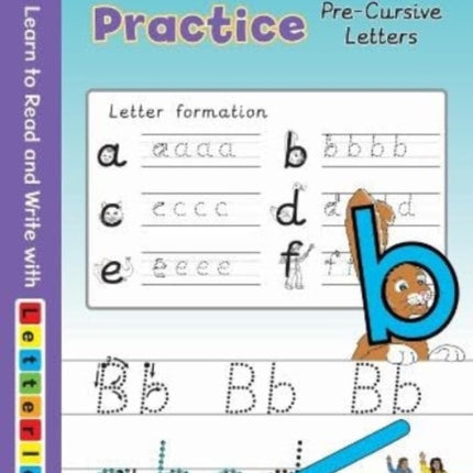 Handwriting Practice  PreCursive Letters