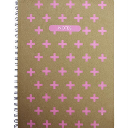 GEOART Large Spiralbound Notebook