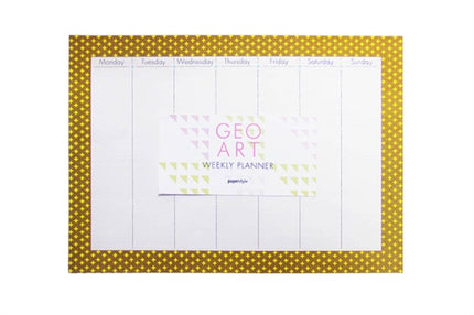 GEOART Weekly Planner