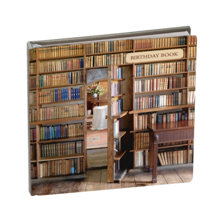 At Home with Books Birthday Book