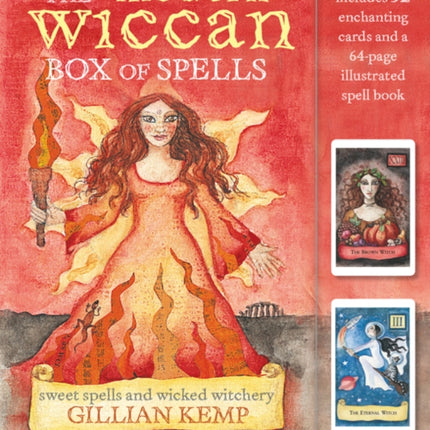 The Modern Wiccan Box of Spells Includes 52 enchanting cards and a 64page illustrated spell book