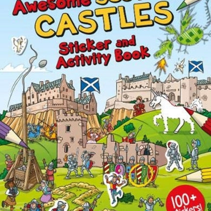 Awesome Scottish Castles: Sticker and Activity Book