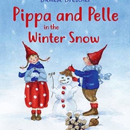 Pippa and Pelle in the Winter Snow