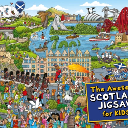 The Awesome Scotland Jigsaw for Kids 300 piece