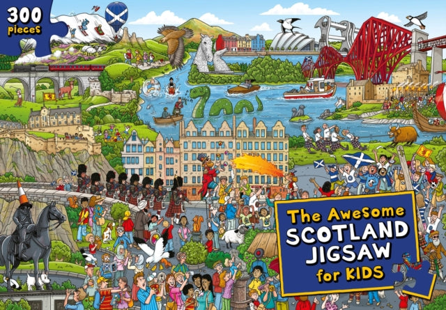 The Awesome Scotland Jigsaw for Kids 300 piece