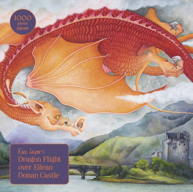 Dragon Flight over Eilean Donan Castle 1000piece