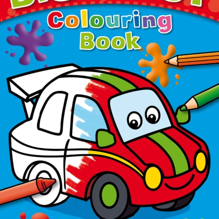 Big & Easy Colouring Books: Car