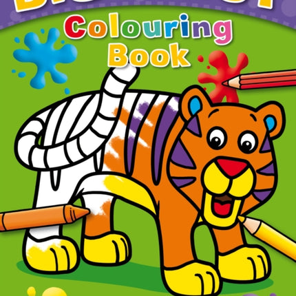 Big & Easy Colouring Books: Tiger