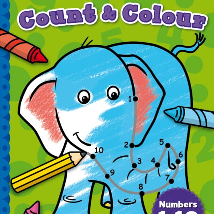 Dot to Dot Count and Colour 1 to 10