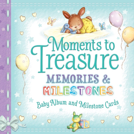 Moments to Treasure Baby Album and Milestone Cards: Memories and Milestones