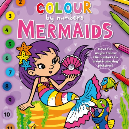 Junior Artist Colour By Numbers: Mermaids