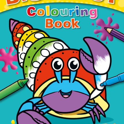 Big & Easy Colouring Books: Crab